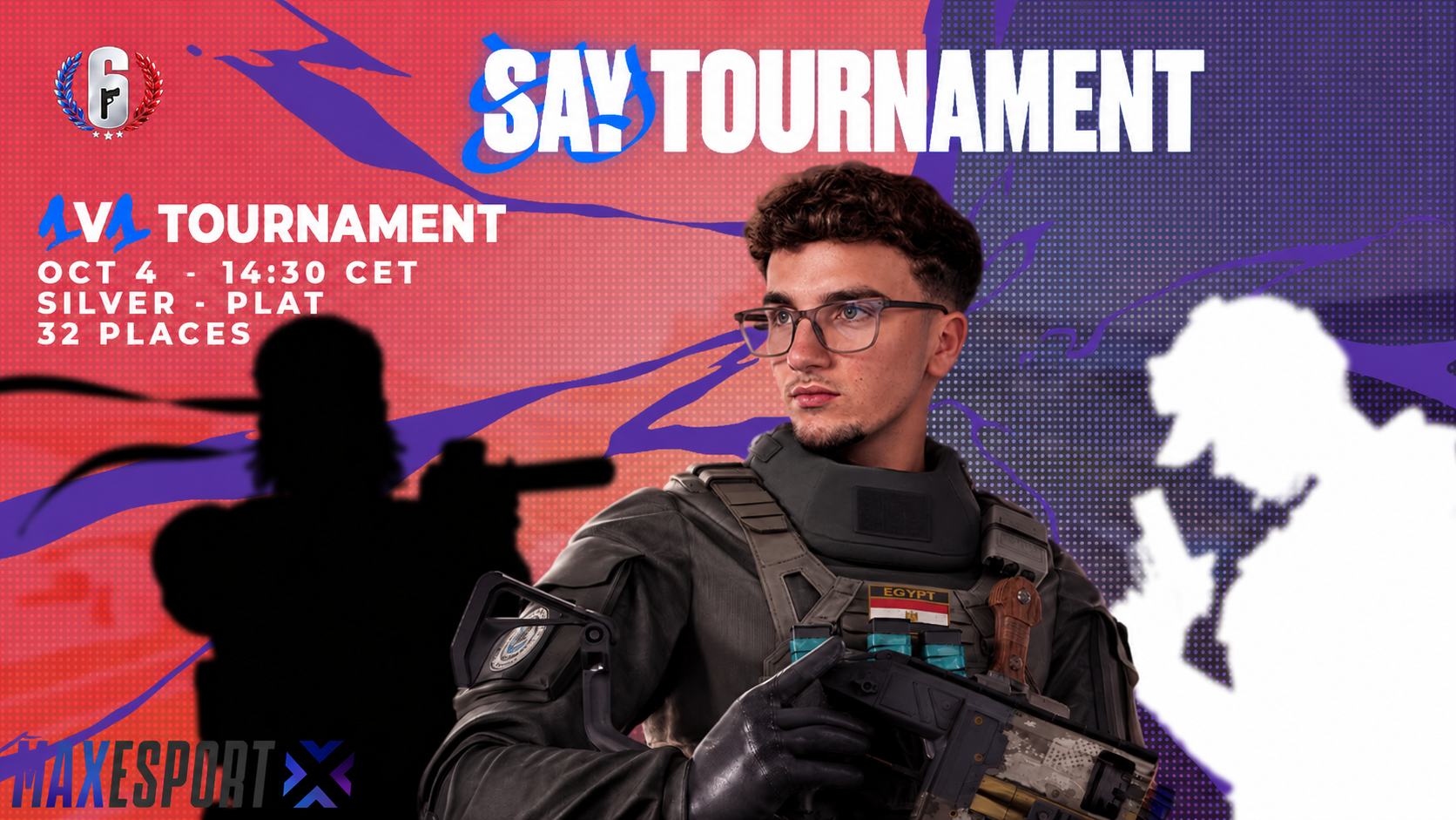 Tournois 1v1 Say - Rank Silver à platine - PC